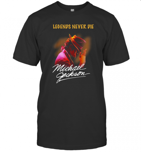 Legends Never Die Michael Jackson Signature T-Shirt Classic Men's T-shirt