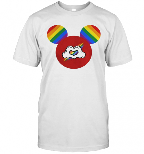 Lgbt Pride Mickey Ears T-Shirt