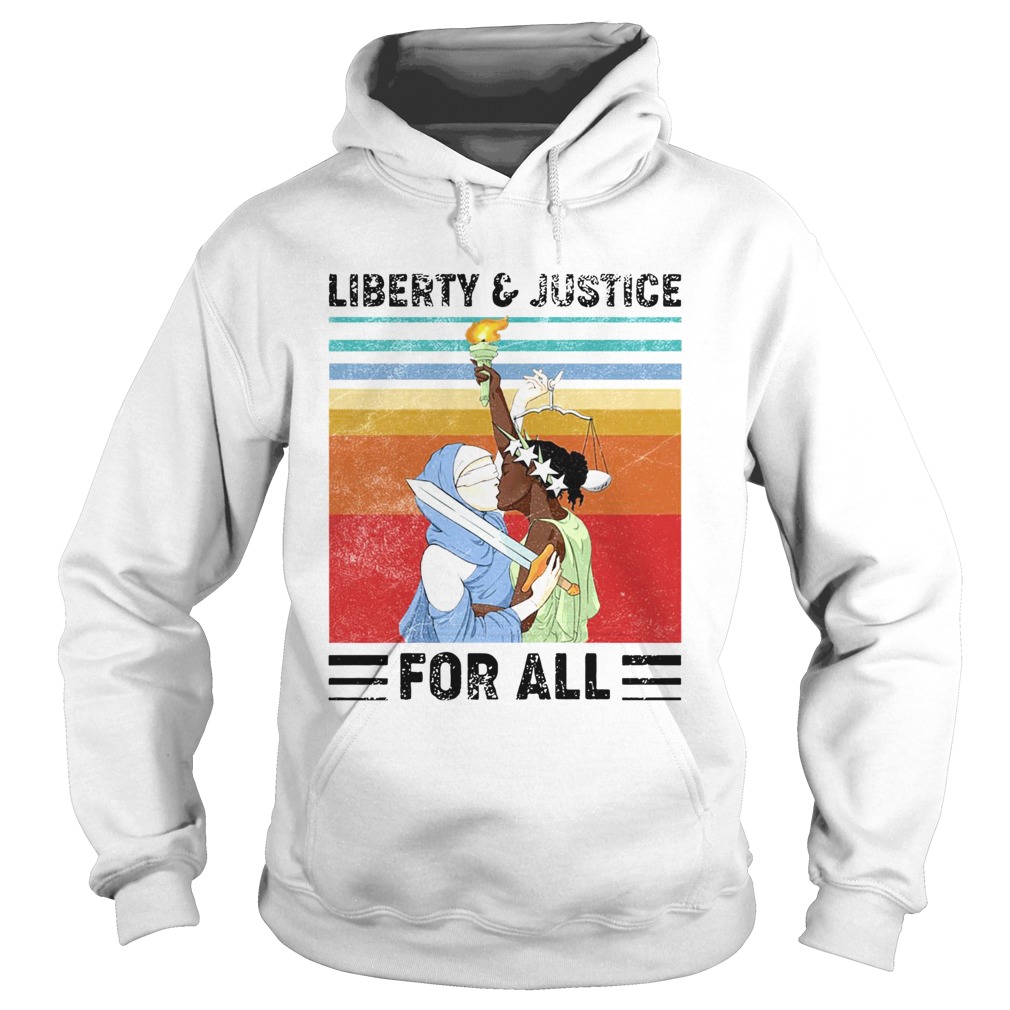 Liberty and Justice for All Vintage Hoodie