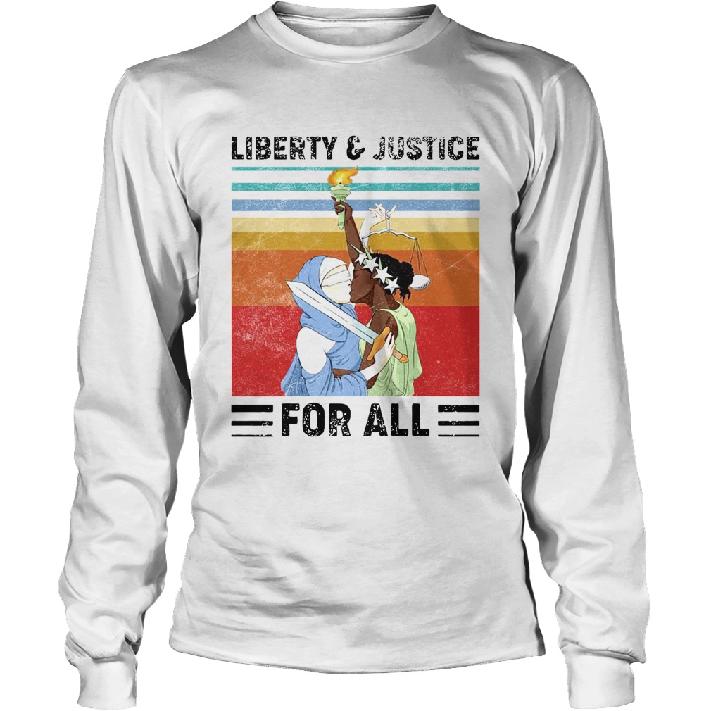 Liberty and Justice for All Vintage Long Sleeve