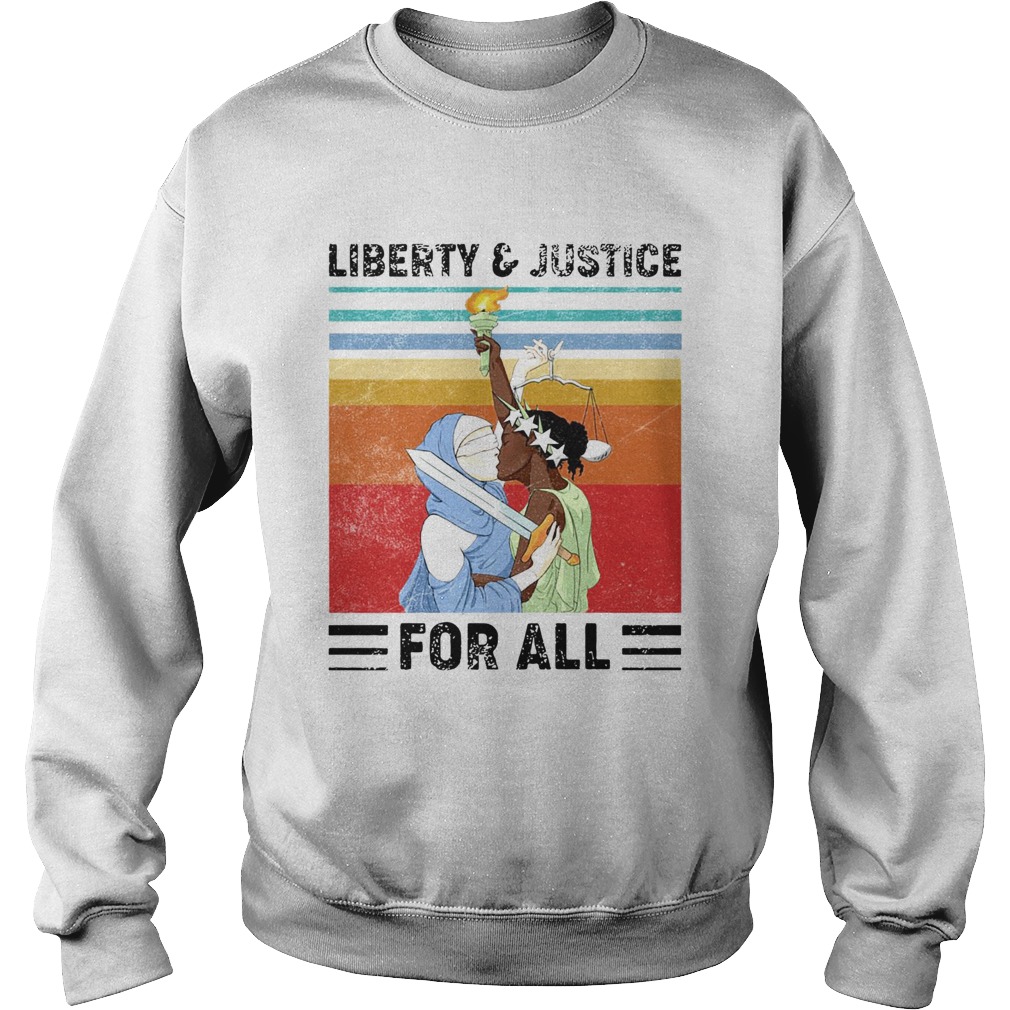 Liberty and Justice for All Vintage Sweatshirt