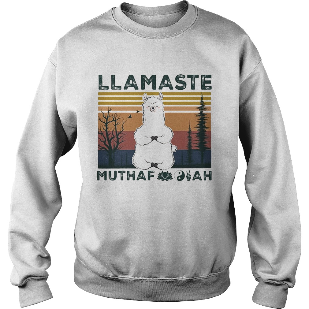 Llamaste muthafuckah vintage retro Sweatshirt