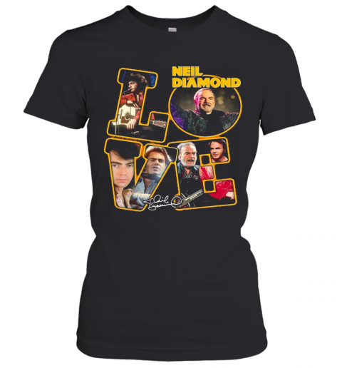 Love Neil Diamond Signature T-Shirt Classic Women's T-shirt