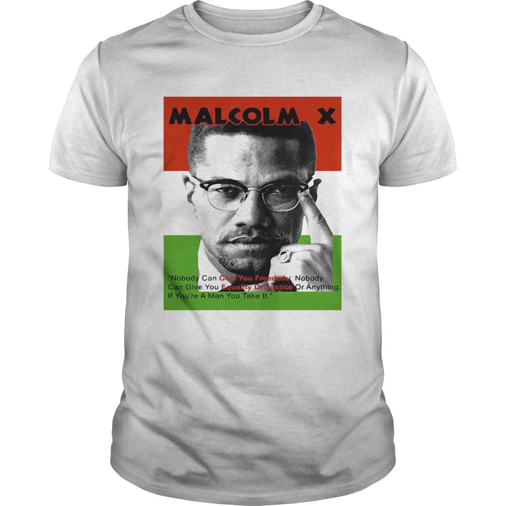 Malcolm X shirt