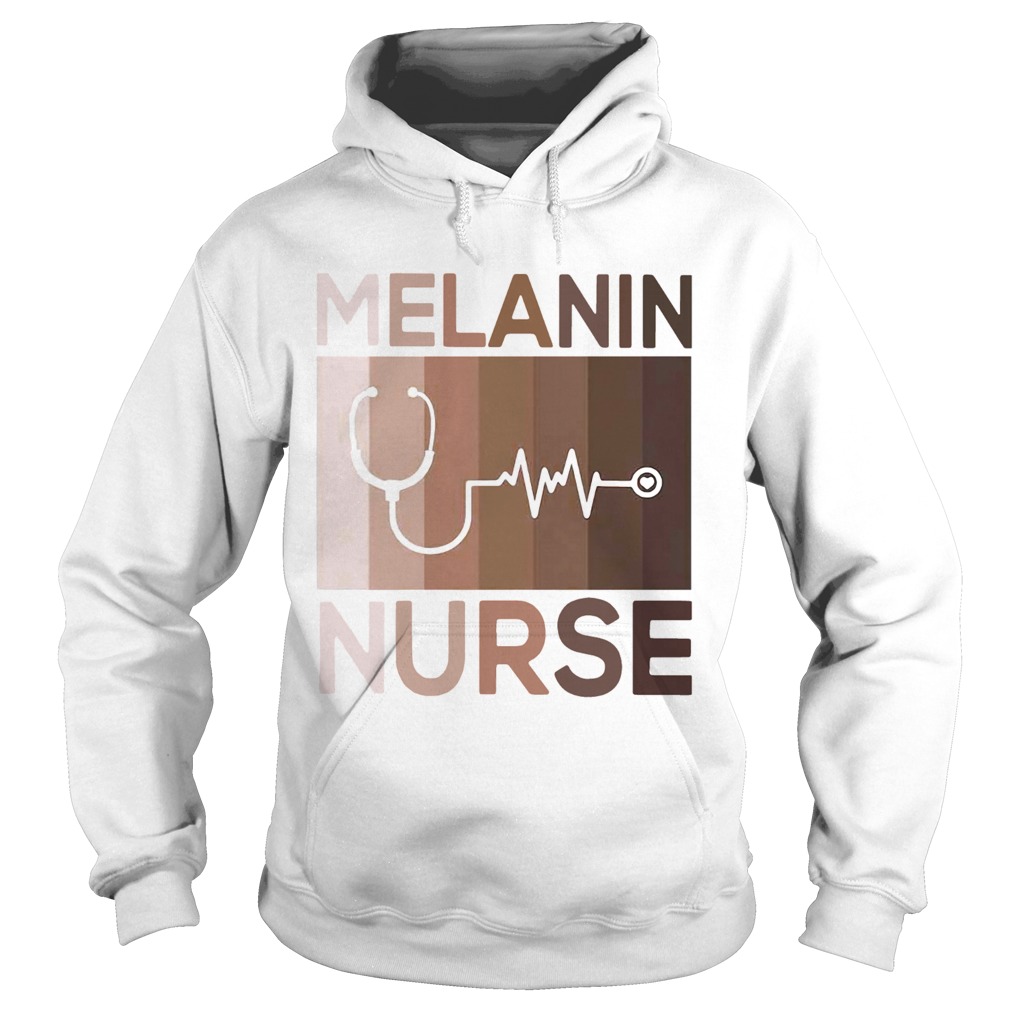 Melanin Nurse Medical Stethoscope Hoodie