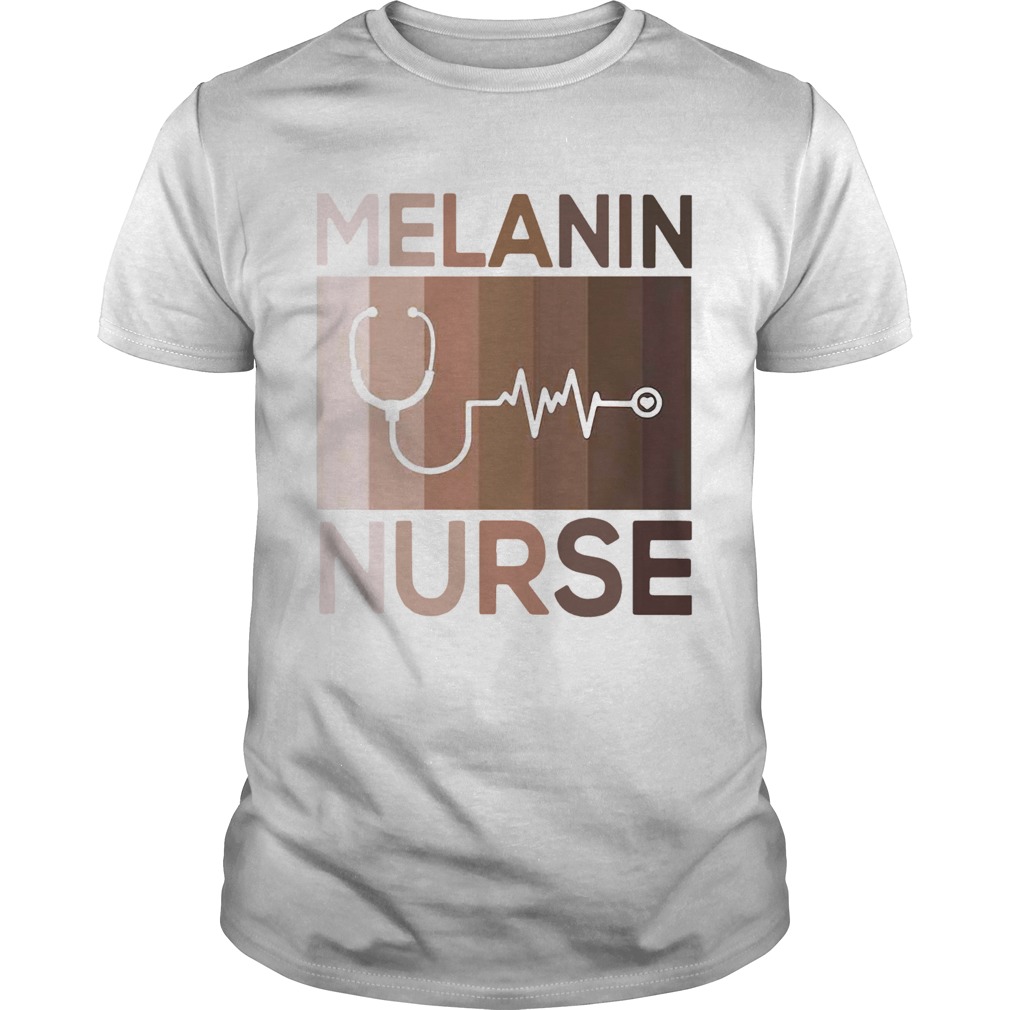 Melanin Nurse Medical Stethoscope shirt
