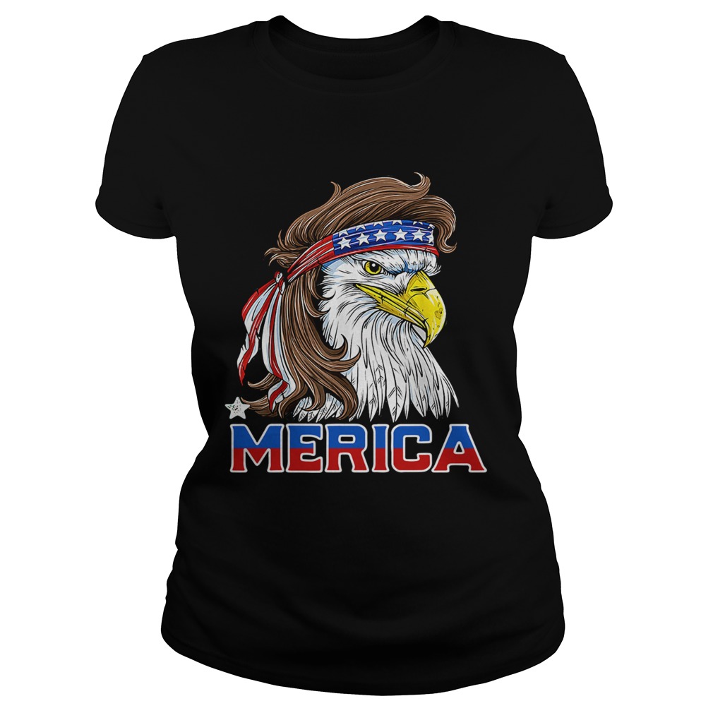 Merica Eagle Happy Independence Day Classic Ladies