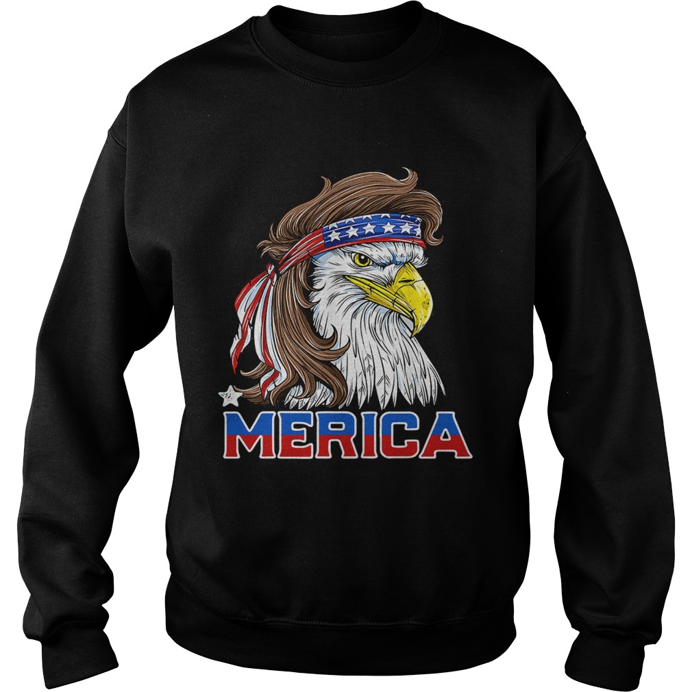 Merica Eagle Happy Independence Day Sweatshirt
