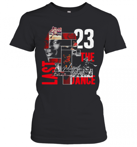 Michael Jordan 23 The Last Shot Chicago Bulls Basketball Legend T-Shirt Classic Women's T-shirt