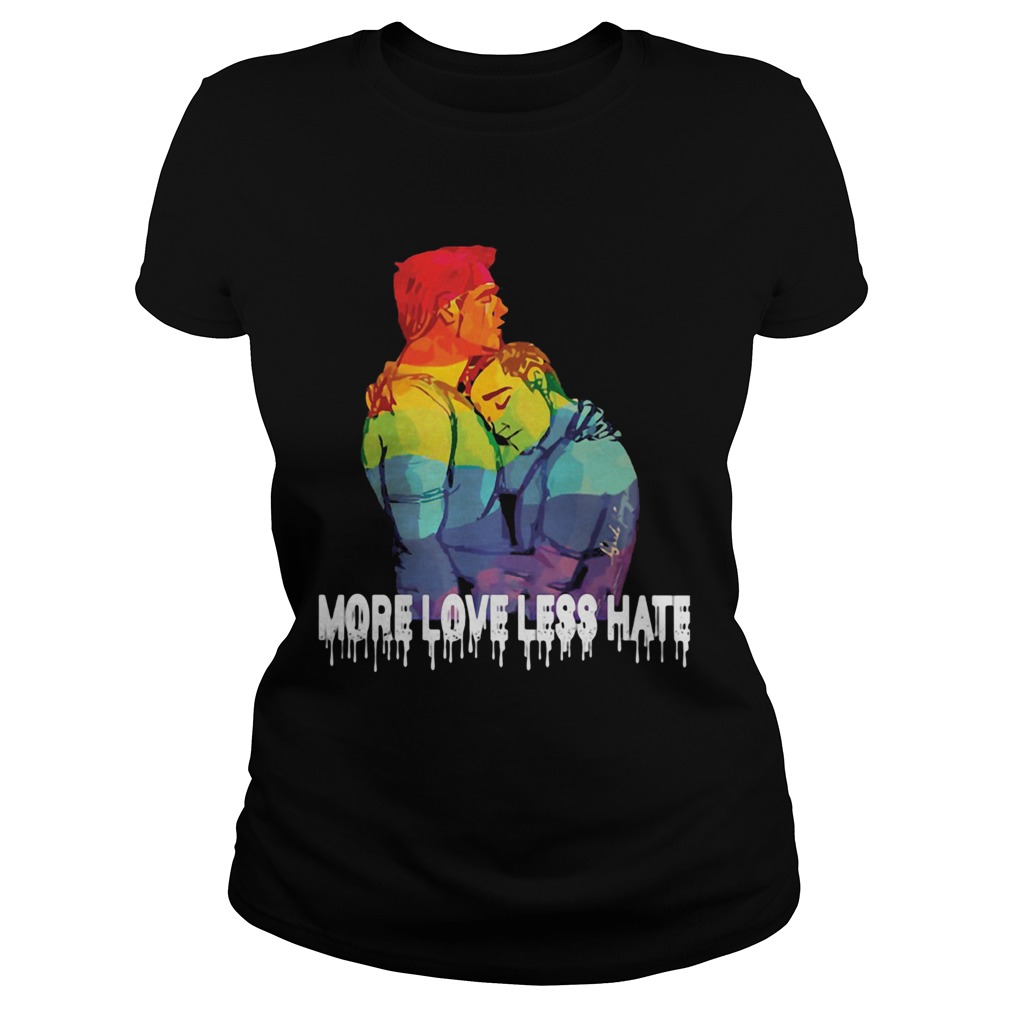 More love less hate LGBT Classic Ladies