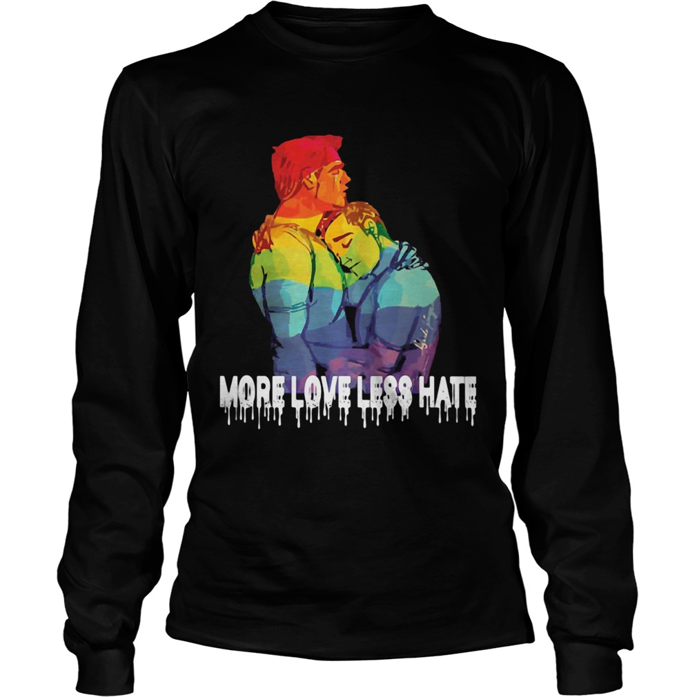More love less hate LGBT Long Sleeve