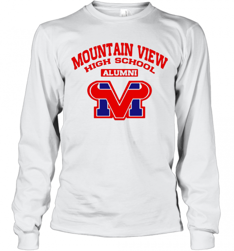 Mountain View High School Alumni Logo T-Shirt Long Sleeved T-shirt 