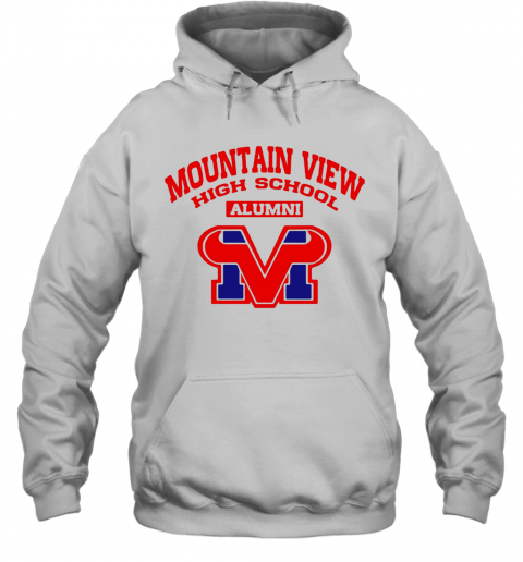 Mountain View High School Alumni Logo T-Shirt Unisex Hoodie