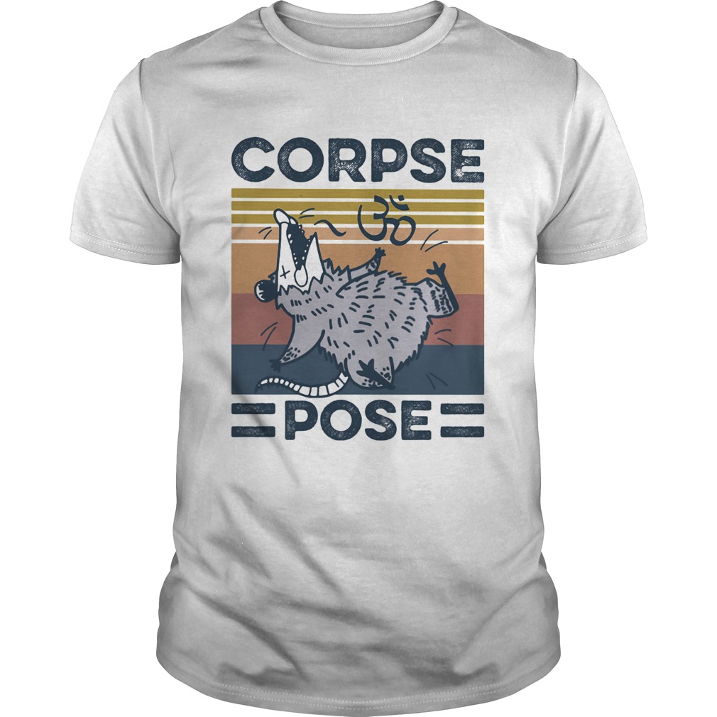 Mouse corpse pose vintage retro shirt