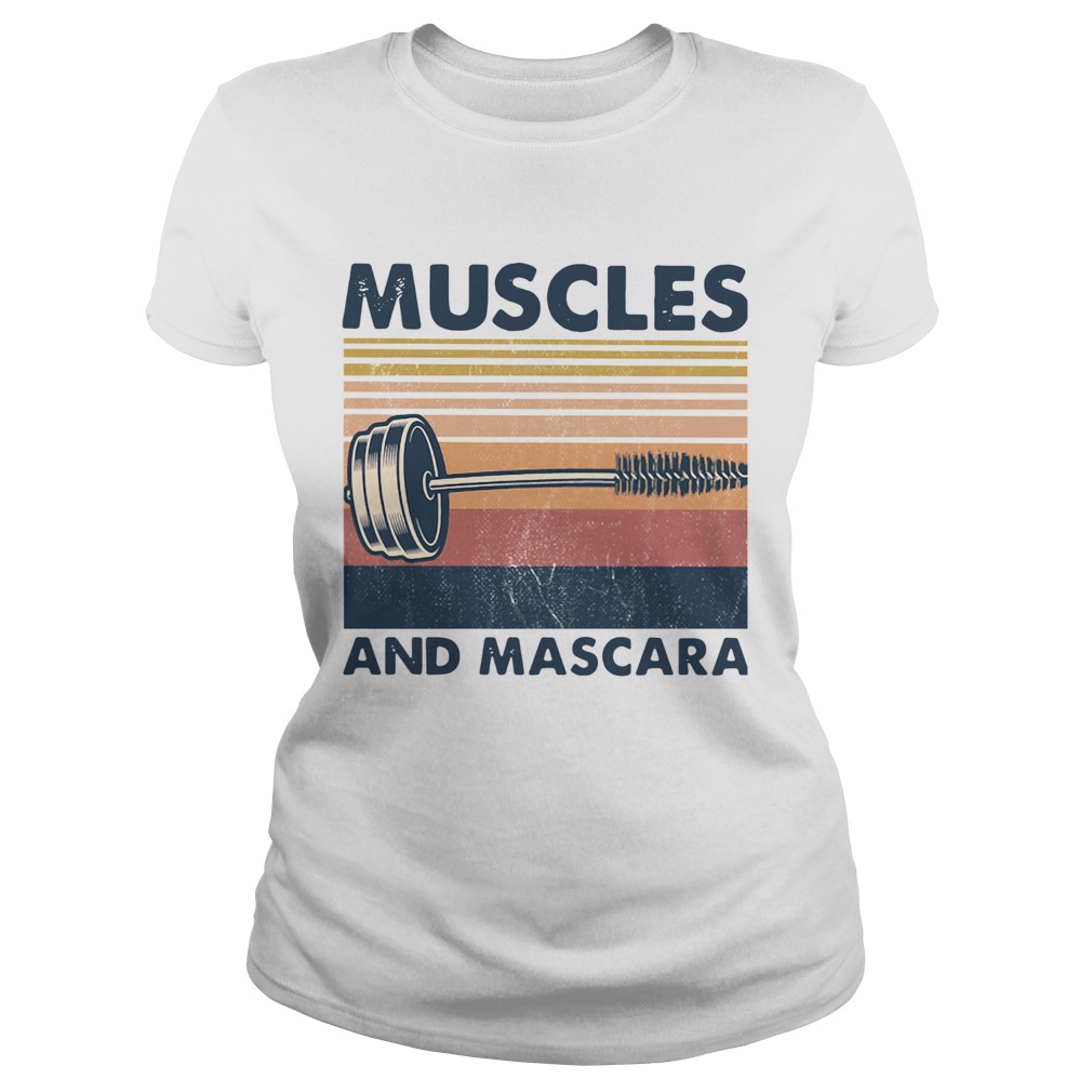 Muscles And Mascara Vintage Classic Ladies