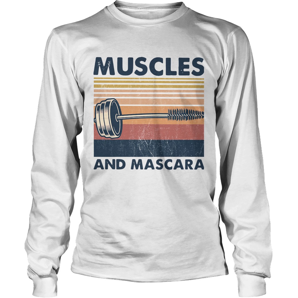 Muscles And Mascara Vintage Long Sleeve