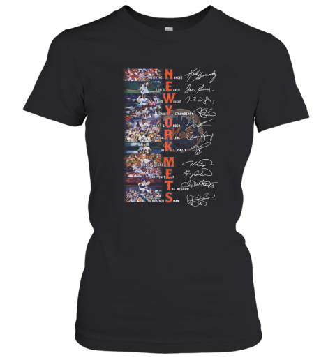 New York Mets Team Keith Hernandez Tom Seaver Signature T-Shirt Classic Women's T-shirt