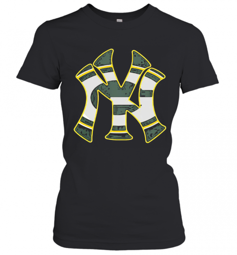 New York Yankees And Green Bay Packers T-Shirt Classic Women's T-shirt