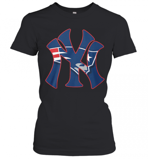 New York Yankees And New England Patriots T-Shirt Classic Women's T-shirt