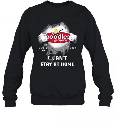 Noodles Company Inside Me Covid 19 2020 I Can'T Stay At Home T-Shirt Unisex Sweatshirt