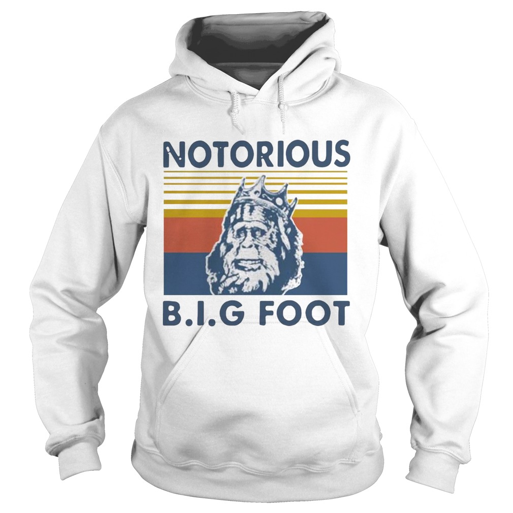 Notorious Big Bigfoot Vintage Hoodie