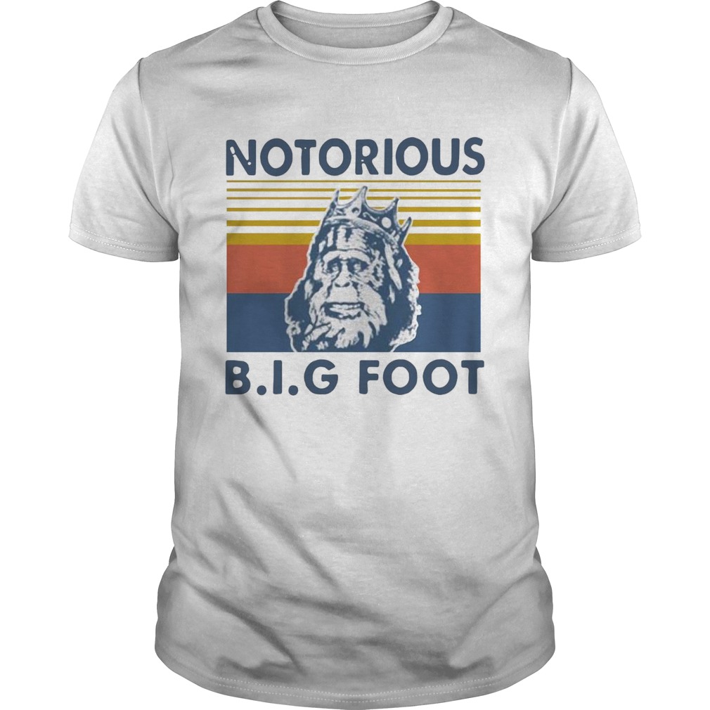 Notorious Big Bigfoot Vintage shirt