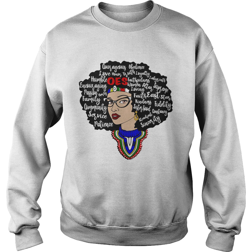 OES Queen Fro Layered SVG Sweatshirt