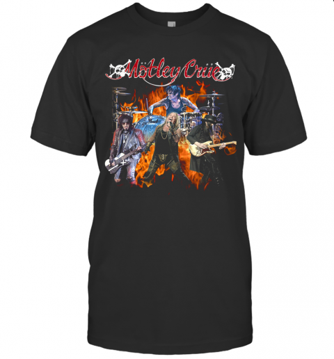 Otley Crue Band Fire T-Shirt Classic Men's T-shirt