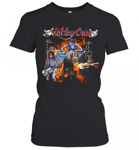 Otley Crue Band Fire T-Shirt Classic Women's T-shirt