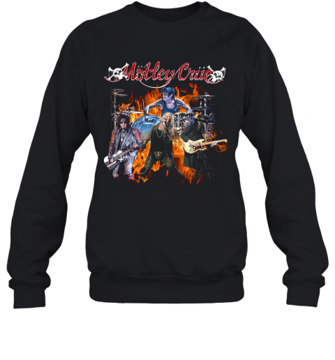 Otley Crue Band Fire T-Shirt Unisex Sweatshirt
