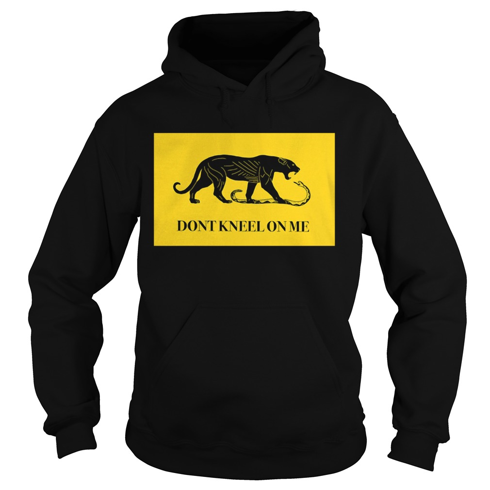 Panther And Snake Dont Kneel On Me Hoodie