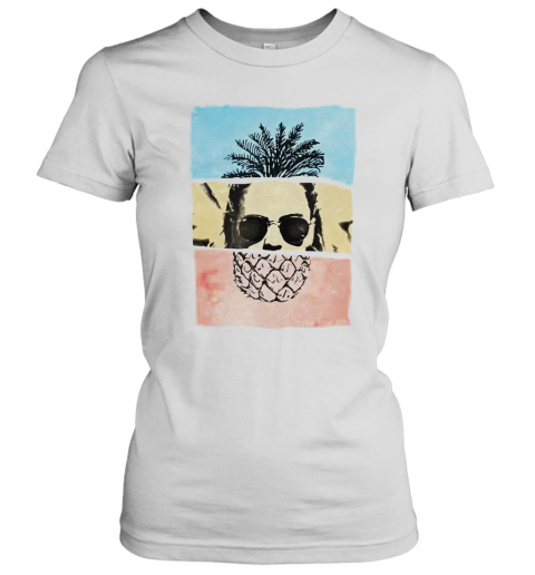 Pineapple Face T-Shirt Classic Women's T-shirt