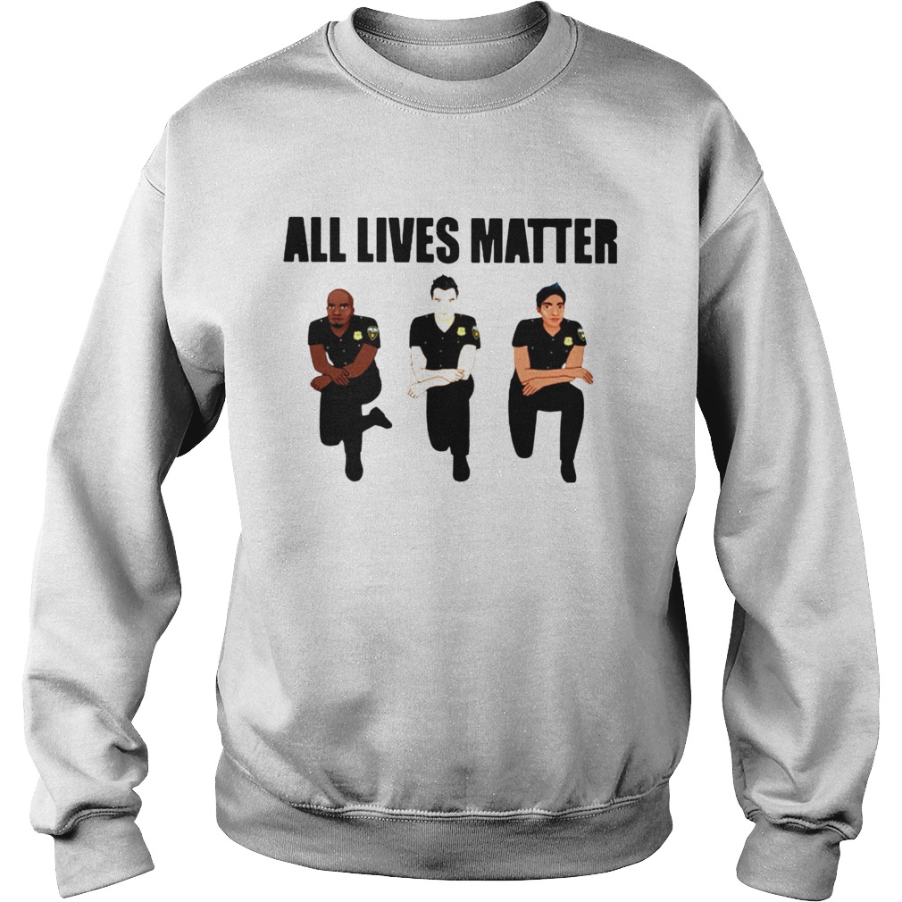 Police All Lives Matter Sweatshirt