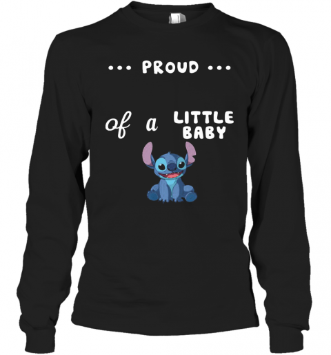 Proud Of A Little Baby Stitch T-Shirt Long Sleeved T-shirt 
