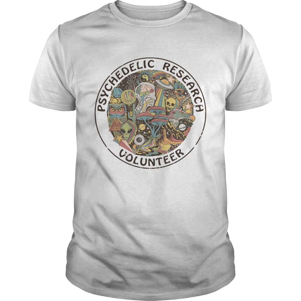 Psychedelic Research Volunteer Ringer shirt