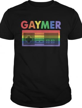Rainbow Cassette Gaymer Pride LGBT shirt