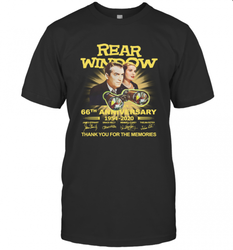 Rear Window 66Th Anniversary 1954 2020 Thank You For The Memories Signature T-Shirt Classic Men's T-shirt