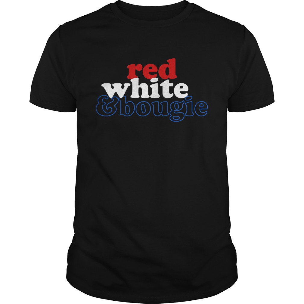Red White Bougie Independence Day shirt
