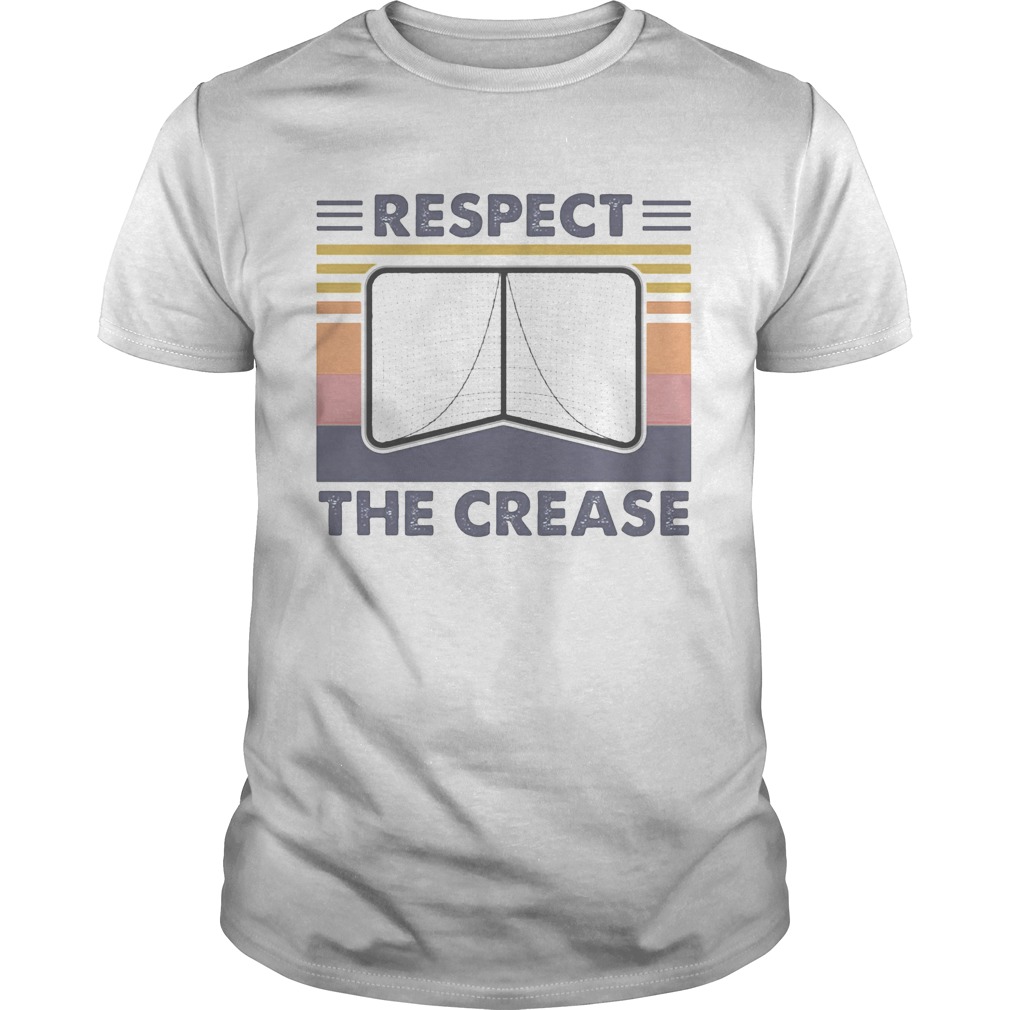Respect the crease vintage retro shirt