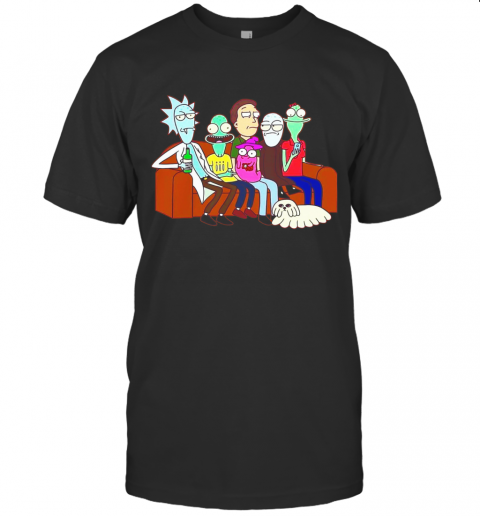 Rick And Morty The Movie Friends TV Show T-Shirt