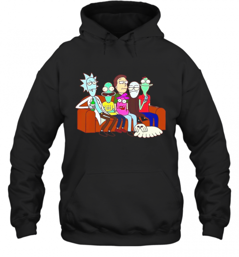 Rick And Morty The Movie Friends TV Show T-Shirt Unisex Hoodie