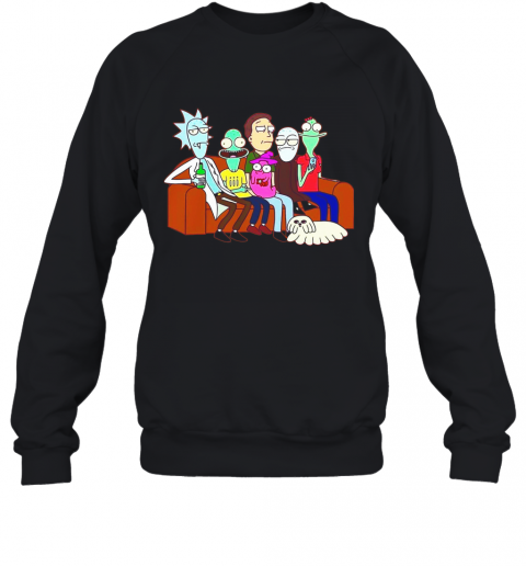 Rick And Morty The Movie Friends TV Show T-Shirt Unisex Sweatshirt