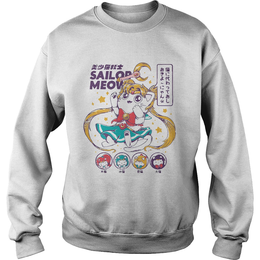Sailor Meow Sailor Moon Anime Sweatshirt