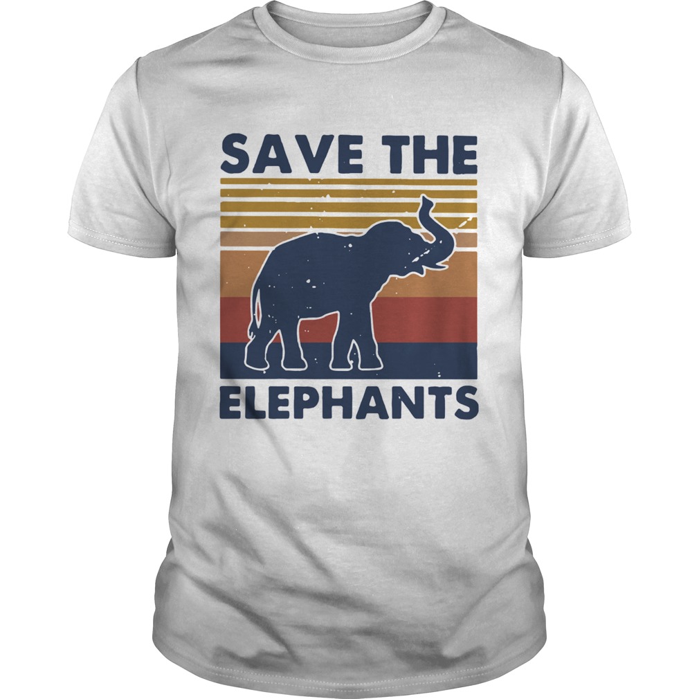 Save The Elephants Vintage shirt