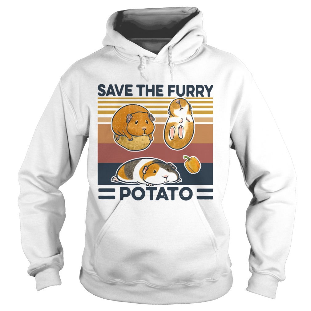 Save The Furry Potato Vintage Hoodie