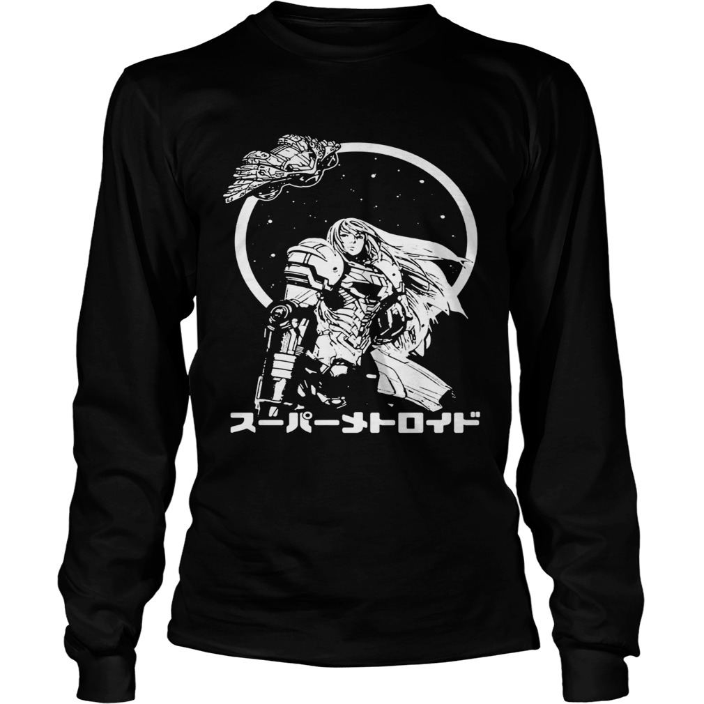Science fiction action game japanese Long Sleeve