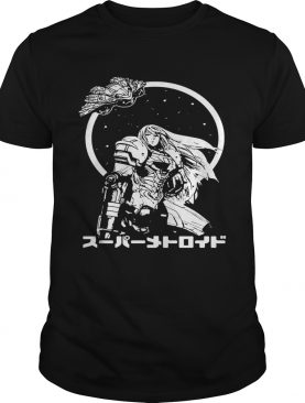 Science fiction action game japanese shirt