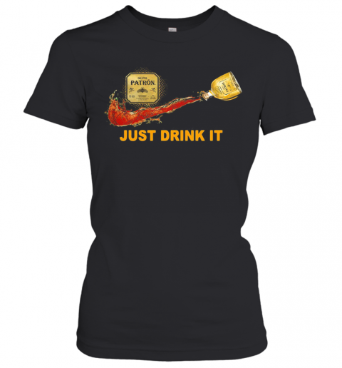 Silver Patron Wine Nike Just Drink It T-Shirt Classic Women's T-shirt