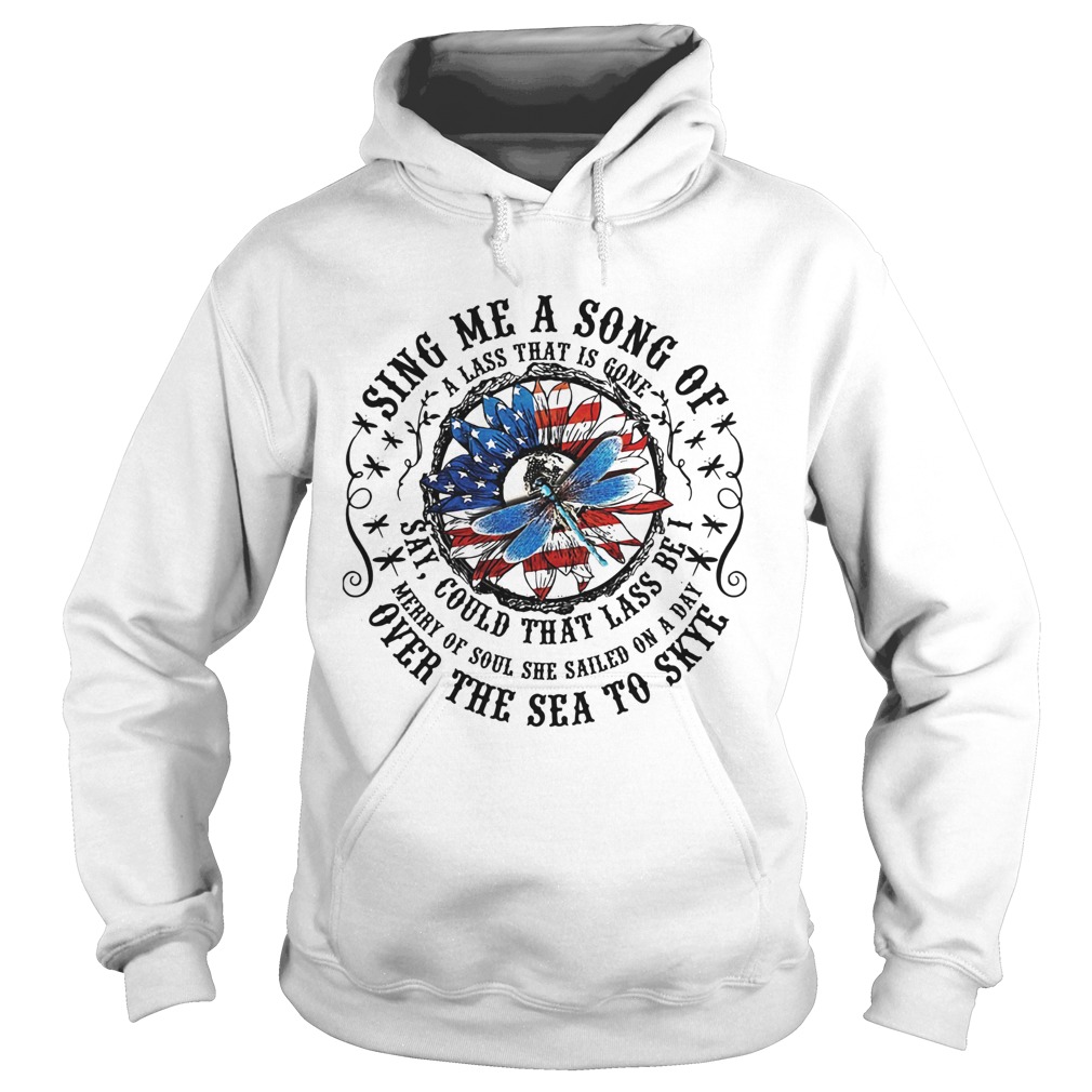 Sing Me A Song Of Over The Sea To Skye Thistle 14th Of July Independence day Hoodie