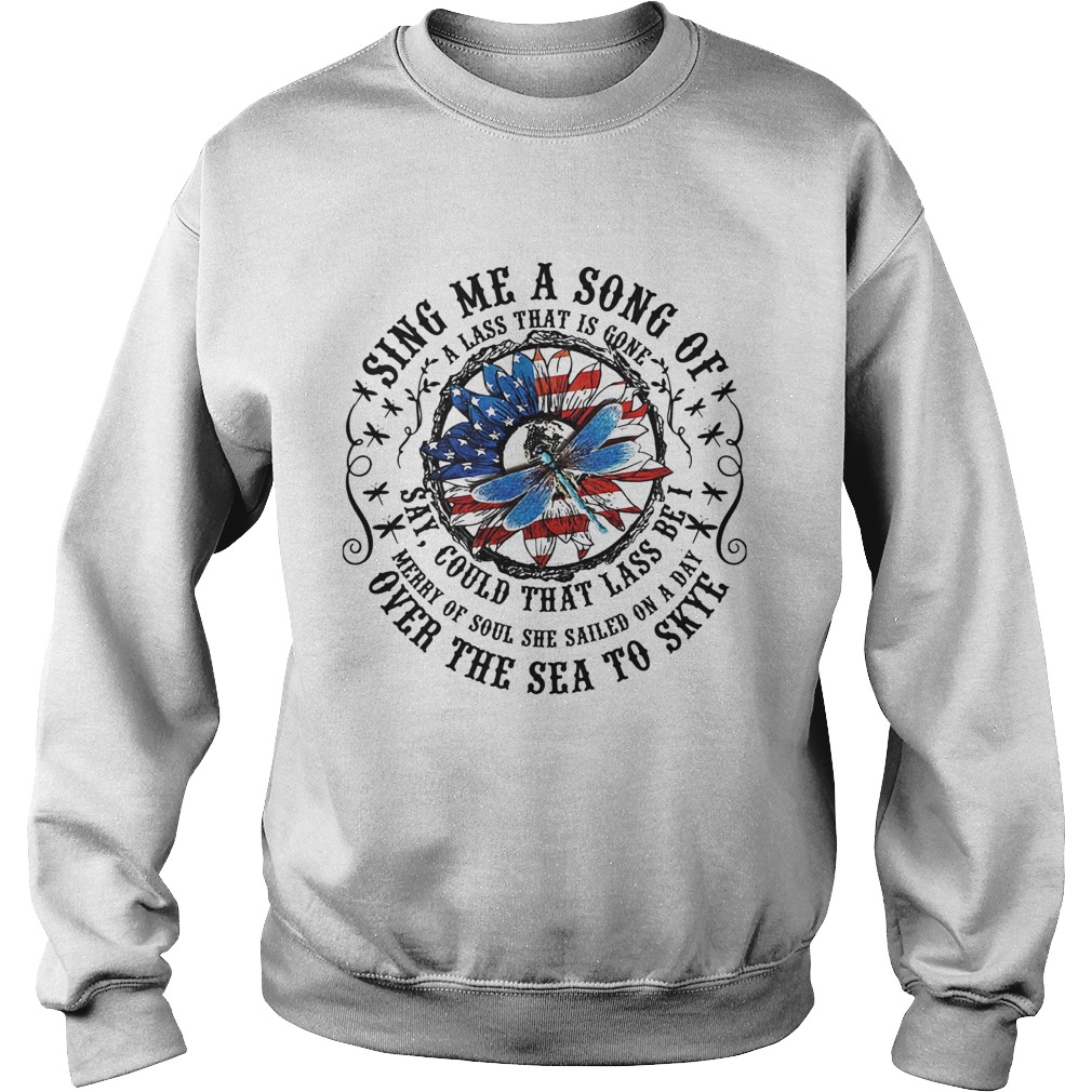 Sing Me A Song Of Over The Sea To Skye Thistle 14th Of July Independence day Sweatshirt